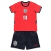 Camiseta Inglaterra Jude Bellingham #10 Segunda Equipación Replica Mundial 2026 para niños mangas cortas (+ Pantalones cortos)